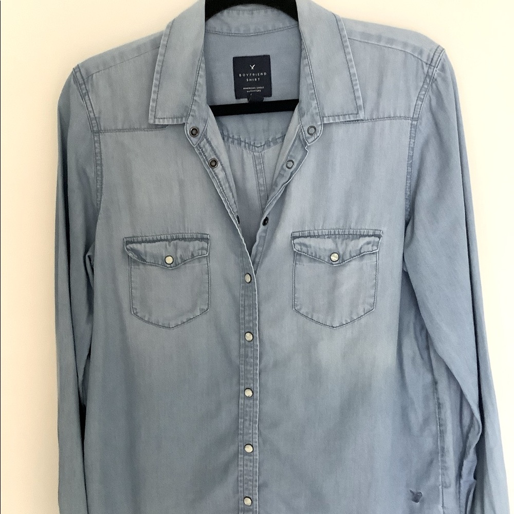 Chambray button down